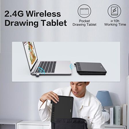 Ugee S640W 4 inç Grafik Tablet