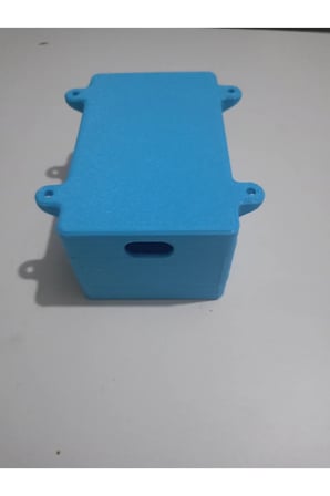 Arduino proje kutusu mavi 110×70×50 mm