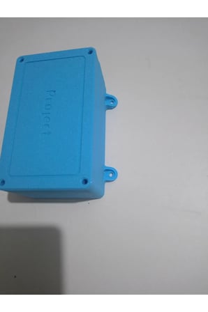 Arduino proje kutusu mavi 110×70×50 mm