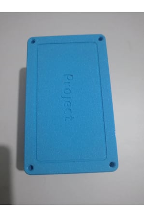 Arduino proje kutusu mavi 110×70×50 mm