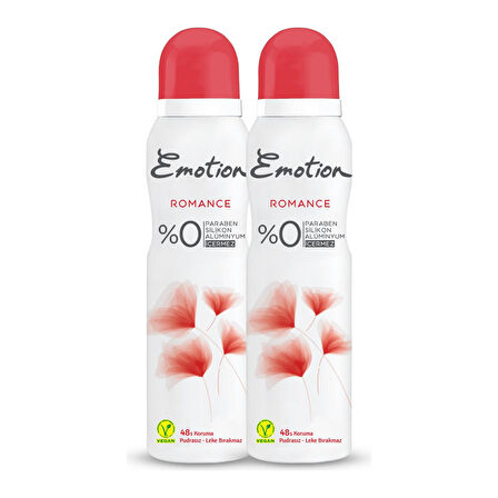 Emotion Romance Kadın Sprey Deodorant 2 x 150 ML