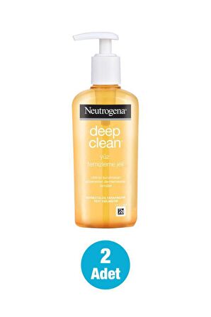 Neutrogena Deep Clean Yüz Temizleme Jeli 200 ml x2