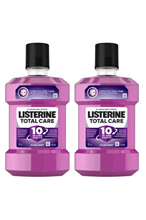 Listerine Total Care 10in1 Gargara  Ağız Kokusu ve Diş Koruyucu Tabakası için 10 Fayda 1lt,