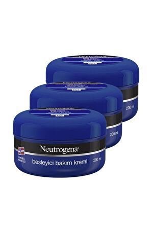 Neutrogena Norveç Formülü Besleyici Bakım Kremi 200 ml X 3 Adet