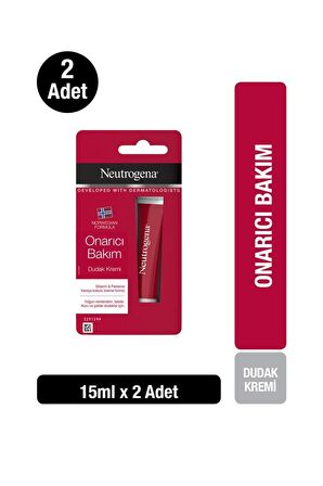 Neutrogena Onarıcı Bakım Dudak Kremi 15 ml x 2 Adet