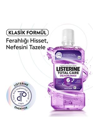 Listerine Ağız Bakım Suyu Total Care 250 ml x 3 Adet