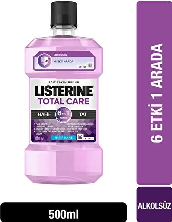 Listerine Total Care Zero 500 Ml Ağız Bakım