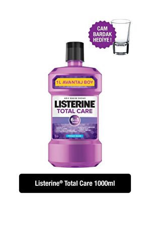 Listerine Total Care 1000 ml Bardak Hediyeli