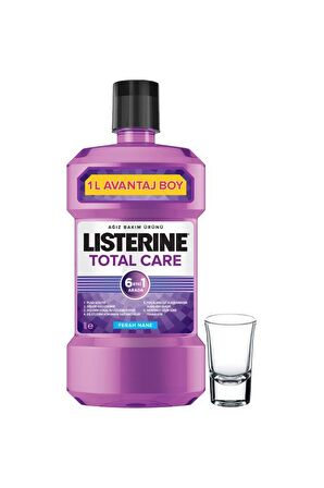 Listerine Total Care 1000 ml Bardak Hediyeli