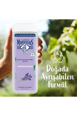 Le Petit Marseillais Lavanta Balı Aromalı Nemlendirici Tüm Ciltler İçin Kalıcı Kokulu Duş Jeli 400 ml