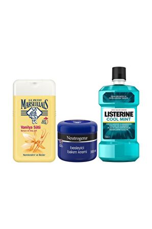 Le Petit Marseillais Vanilya Sütü Aromalı Nemlendirici Tüm Ciltler İçin Kalıcı Kokulu Duş Jeli 300 ml + Sıvı Sabun Süt 300 ml