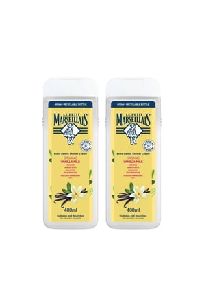 Organik Vanilya Sütü Duş Jeli 400 ml x2