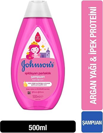 Johnson's Baby Işıldayan Parlaklık Göz Yakmayan Argan Özlü Bebek Şampuanı 500 ml