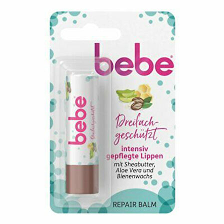 Bebe Zartpflege Üçlü Koruma Onarıcı Dudak Balsamı 4,9Gr