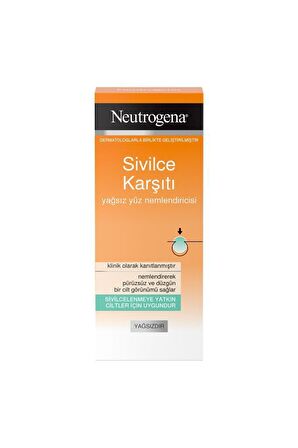 Neutrogena Visibly Clear Tüm Cilt Tipleri İçin Su Bazlı Yağsız Nemlendirici Yüz Bakım Kremi 2 x 50 ml