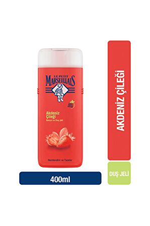 Le Petit Marseillais Duş Jeli Akdeniz Çileği 400 Ml