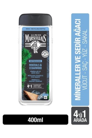 For Men 3'ü 1 Arada Mineraller ve Sedir Ağacı 400 Ml