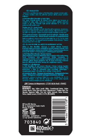 Men Mineraller ve Sedir Ağacı Duş Jeli 400 ml x2