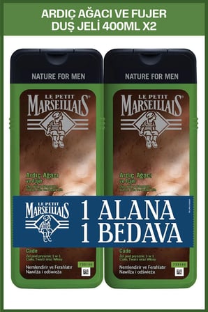 Men Ardıç Ağacı ve Füjer Duş Jeli 400 ml x2