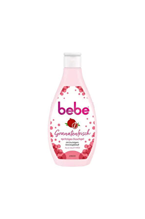 Bebe Granatenfrisch Spritziges Duschgel Tüm cilt tipleri için canlandırıcı (Nar Kokulu) Duş Jeli 250ml