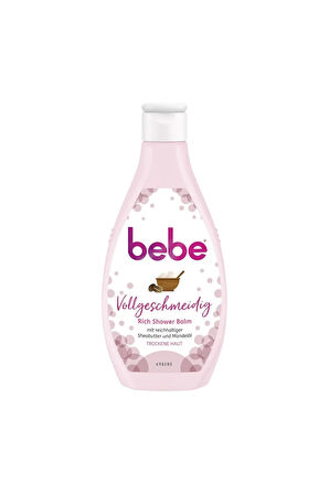 Bebe Vollgeschmeidig Rich Shower (Shea Yağı ve Badem Yağı) Kuru Ciltler Duş Kremi 250ml