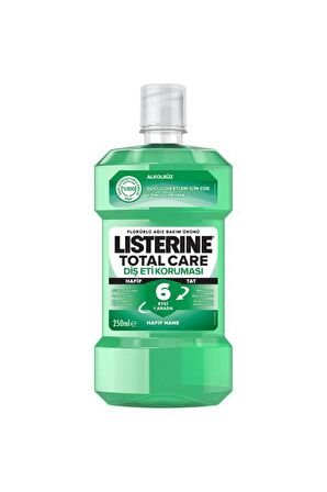 Listerine Diş ve Diş Eti Koruması Hafif Tat 250 ml x3