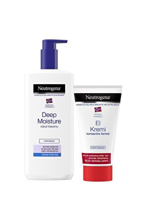 Norveç Formülü Neutrogena El Kremi Seti - Hassas Cilter
