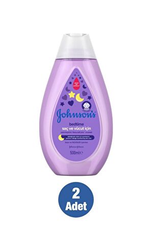 Johnson's Baby Bedtime Göz Yakmayan Saç ve Vücut Şampuanı 2x500 ml