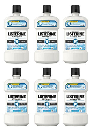 Advanced Whıte ( Hafif Tat) Gargara (İthal) 500ml (6 Adet)