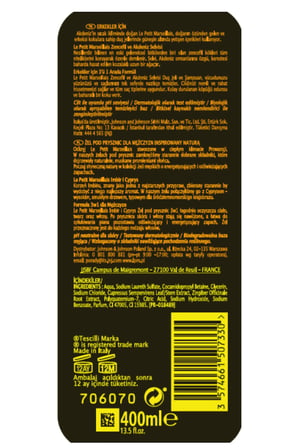 Zencefil ve Akdeniz Selvisi Aromalı Nemlendirici Tüm Ciltler İçin Kalıcı Kokulu Duş Jeli 2 x 400 ml