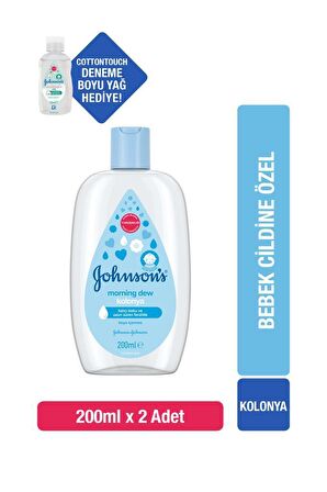 Johnson's Baby Morning Dew Kolonya 200 ml x2