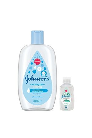 Johnson's Baby Morning Dew Kolonya 200 ml x2