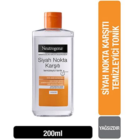 Neutrogena Siyah Nokta Karşıtı Temizleyici Tonik 200 Ml