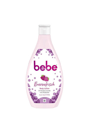 BEBE Beerenfrisch (Ahududu Özlü ve Karite Yağı) vücut losyonu 400ml