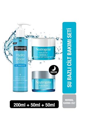 Neutrogena Hydro Boost Nemlendirici Normal Ciltler için  Vücut Kremi 50 ml & Jel Temizleyici 200 ml 