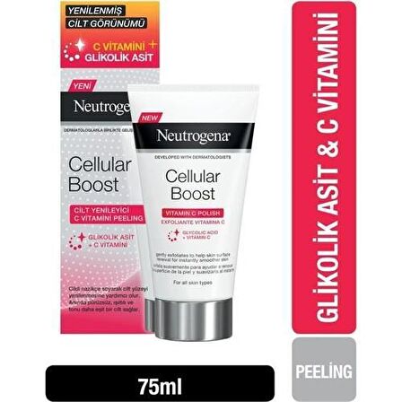 Neutrogena Cellular Boost Cilt Yenileyici C Vitamini Peeling 75 ml