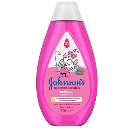 Johnson's Kral Şakir Işıldayan Parlaklık Şampuan 500 Ml