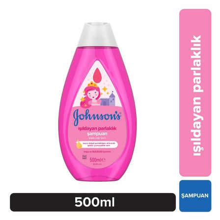 Johnson's Kral Şakir Işıldayan Parlaklık Şampuan 500 Ml