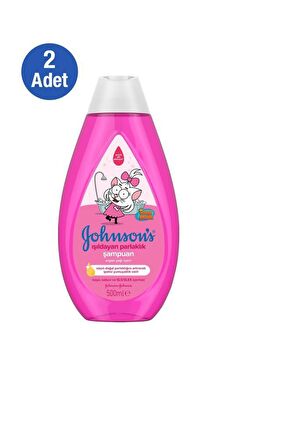 Johnson's Baby Kral Şakir Işıldayan Parlaklık Göz Yakmayan Argan Yağlı Bebek Şampuanı 2x500 ml