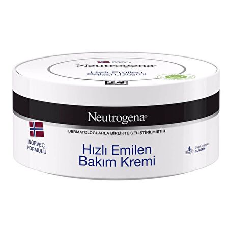 Neutrogena Hızlı Emilen Bakım Kremi Normal 200 Ml