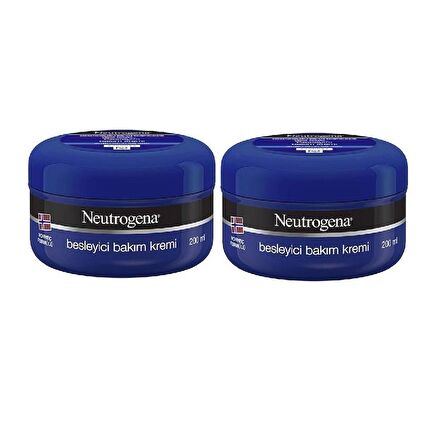 Neutrogena Norveç Formülü Besleyici Bakım Kremi 200 ml X 2 Adet