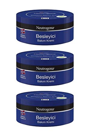 Neutrogena Norveç Formülü Besleyici Bakım Kremi 200 ml 3 Adet