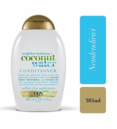 Organix Coconut Water Saç Kremi 385 ml