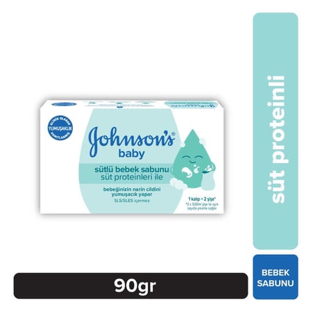 Johnson's Sütlü Katı Sabun 90gr