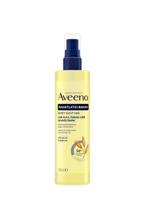 Rahatlatıcı Bakım Sprey Vücut Yağı 200 ml + Norveç Formülü Çatlak Topuk Ayak Kremi 50 Ml
