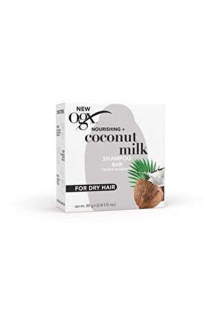 OGX Coconut Milk Katı Şampuan 80g 