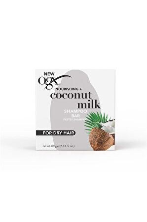 OGX Coconut Milk Katı Şampuan 80g 