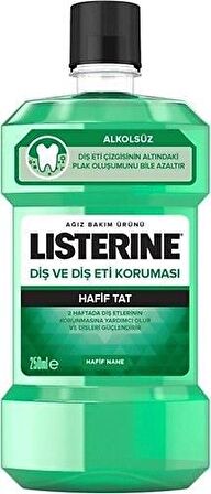 Listerine Diş Ve Diş Eti Koruması Hafif Tat 250 Ml