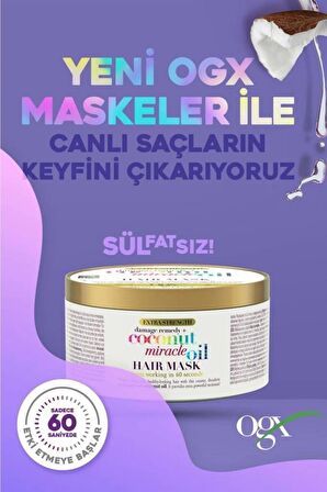 Organix Coconut Miracle Oil 300 ml Saç Maskesi