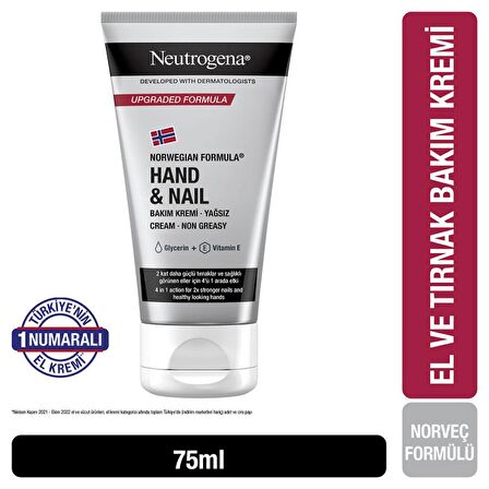 Neutrogena El ve Tırnak Bakım Kremi 75 Ml